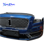 Kualitas tinggi untuk Navigator Lincoln Bumper depan lengkap dan kisi depan Radiator lampu depan kabel Harness radar