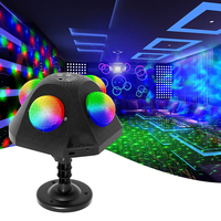 Luz de Discoteca Piramidal al por Mayor con Control Remoto, Bola Mágica Láser LED RGB, Luz Ambiental para DJ, Bar, Club, Decoración