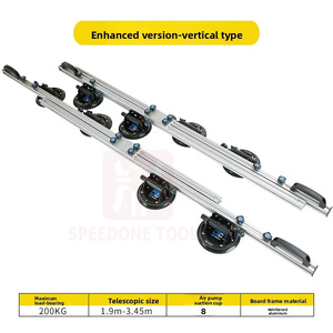Alat Pengangkat Ubin Besar dari Aluminium Alloy dengan Vakum Suction Cup untuk Menangani Ubin Keramik, Kaca, Batu, Alat Transportasi DIY SPEEDONE - Product Image 4