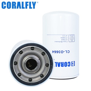 Coralfly ตัวกรองน้ำมันชิ้นส่วนเครื่องยนต์ดีเซล LF3664 P550086 B7223ดังนั้น3362 - Product Image 1