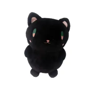 2023 아이 귀여운 작은 라운드 동물 장난감 박제 호랑이 베개 사용자 정의 봉제 개 고양이 블랙 유령 오리 팬더 원숭이 선물