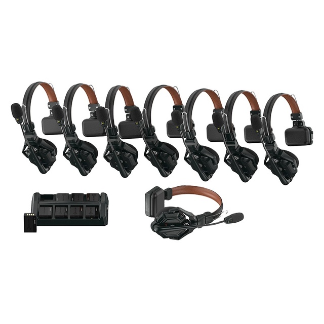 Hollyland Solidcom C1 Pro Wireless Intercom Headset System ENC Noise Cancellation for Church Drone Production Team Communication