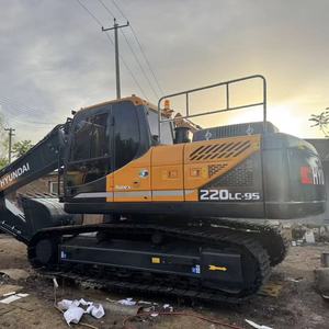 Máquinas excavadoras originales más útiles Excavadora Corea Usado Hyundai 220lc-9s Excavadora Operación precisa - Product Image 1