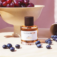 Bouteille de Parfum de Luxe Cylindrique 30ml, Bouteille de Parfum en Verre à Base Lourde 50ml, Bouteille de Vaporisateur de Parfum Vide en Verre Avec Bouchon en Bois