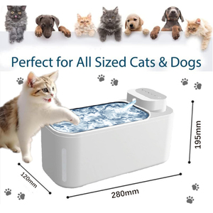 Dispensador automático de <span class=keywords><strong>agua</strong></span> para <span class=keywords><strong>perros</strong></span> y gatos, botella pequeña silenciosa para mascotas, accesorios para gatos, alimentador de bebidas para <span class=keywords><strong>perros</strong></span>, circulación automática - Product Image 4