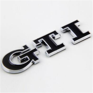Logotipo de impresión en color de tamaño personalizado de alta calidad Emblemas de metal Insignias de <span class=keywords><strong>coche</strong></span> impermeables ecológicas - Product Image 2