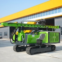 Machine de piquage hydraulique haute efficacité Roadshine avec moteur pour projets solaires 6m/min