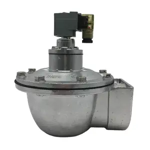 DN40 DMF-Z-40S Right Angle Pulse Solenoid Double Diaphragm Valve Pneumatic 2 Way Solenoid Valve