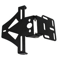 Accesorios de motocicleta, luz de giro, soporte para matrícula, Marco ajustado, luz para matrícula de motocicleta