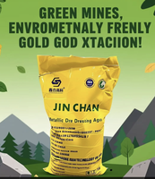 Agent d'extraction d'or facile à utiliser, substitut efficace du cyanure, à base de charbon actif et de tensioactif hydrosoluble pour l'exploitation minière aurifère (Jin Chan)