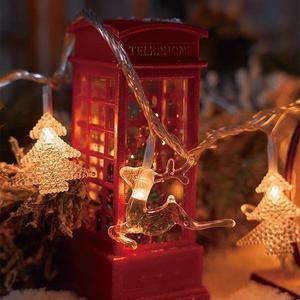 <span class=keywords><strong>Guirlande</strong></span> de flocons de neige à LED pour la décoration de Noël à la maison <span class=keywords><strong>Guirlande</strong></span> suspendue sur l'arbre - Product Image 6