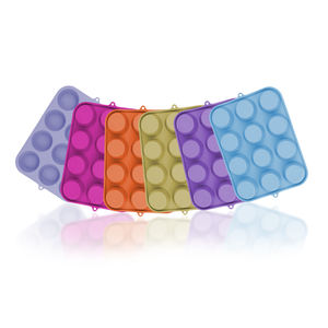 Utensilio de Cocina, Molde para Hornear Pasteles de 12 Cavidades, Moldes de Silicona para Postres y Pudines, Moldes de Silicona para Hornear - Product Image 2