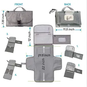 Manufacturer Produces Baby Buggies Suspension Type Neonatal Diaper Pad Convenient Multifunctional Waterproof Can Be Placed Wet P