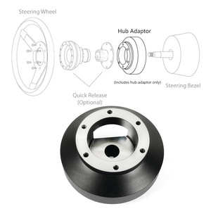 Base de volant de voiture en alliage d'aluminium pour Honda Accord Civic Fit CRV CR Z S2000 Acura - Product Image 4