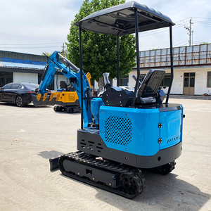 Hot Selling 1.8 Ton 2 Ton Petrol Bagger Small Excavator With Engine And Motor Cheap Agricultural Digger Attachments - Product Image 2