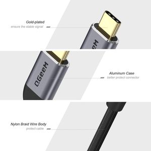 <span class=keywords><strong>USB</strong></span> C để HDM I <span class=keywords><strong>Adapter</strong></span> qgeem Loại C kết nối nhôm 4K 30Hz Tương thích với <span class=keywords><strong>Thunderbolt</strong></span> <span class=keywords><strong>3</strong></span> 4 i15 sum sung một cộng với Huawe I H P - Product Image 6