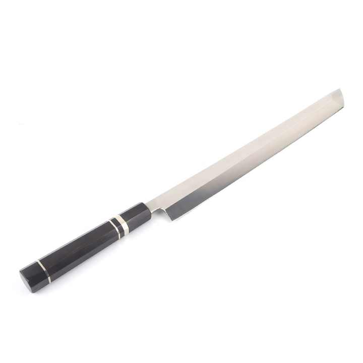 日本のキッチンサーモン刺身寿司ナイフシェフナイフダマスカス鋼