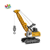 Mini-grue télécommandée en alliage 1:64, véhicule de construction 2,4 GHz avec recharge Type-C, voiture de loisir de bureau rechargeable