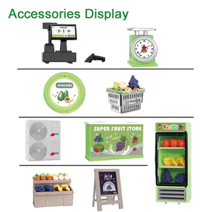 Mini-monde miniature à assembler soi-même, mini-boutique de fruits, <span class=keywords><strong>maison</strong></span>, jouets de construction faits à la main, jouets éducatifs créatifs, cadeau pour enfants - Product Image 3
