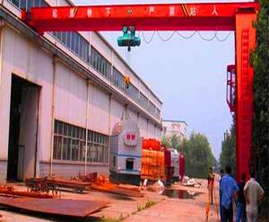 เครนกึ่งโครงเหล็กคุณภาพสูง 5 ตัน สำหรับคลังสินค้า พร้อมส่วนประกอบหลัก เช่น มอเตอร์ เครื่องยนต์ และเกียร์ - Product Image 6