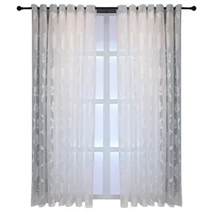 2022 Beautiful White Curtains For Windows Window Sheer Curtains For Home Window And Door