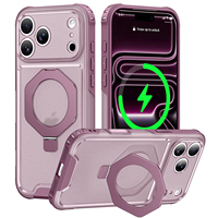 Casing Magnetik Premium untuk iPhone 18 Pro Max 17 Pro Max dengan Tombol Kontrol Kamera, Perlindungan Jatuh Standar Militer, Casing Matte