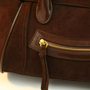 Sac à main portable tendance style rétro avec visage souriant, nouvelle collection mode européenne et américaine - Product Image 6