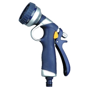 Pistolet à eau multifonction pour jardin, longueur 26,5 cm, avec buse de pulvérisation réglable pour utilisation en extérieur - Product Image 1