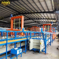 Fil d'acier continu de fer de Fory électrodéposition de zinc de galvanisation de fil de GI faisant la machine/chaîne de production