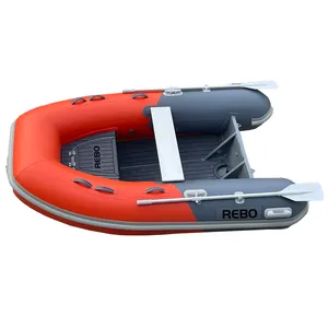 Ce chứng nhận cho bán nhôm hull 9ft Rib 270 hypalon/PVC cứng nhắc Inflatable thuyền đánh cá