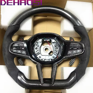 Volante de Fibra de Carbono para <span class=keywords><strong>BMW</strong></span> Serie 1 2 3 4 5 6 7 8 <span class=keywords><strong>I3</strong></span> I4 X3 X4 X5 X6 X7 XM M2 M3 M4 M5 M8 M240i G20 G80 G82 G42 G29 F90 - Product Image 1