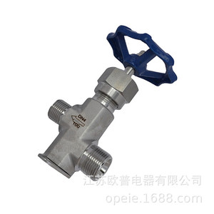 วาล์วหยุดสแตนเลส 316L DN4 1/4 นิ้ว วาล์วควบคุมอุตสาหกรรมแบบแมนนวล - Product Image 4