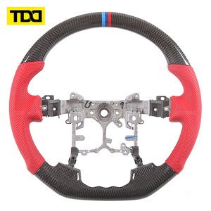 Volante de Fibra de Carbono Real TDD Compatible con Autos Toyota Mark X GRX130 2010-2018 - Product Image 3