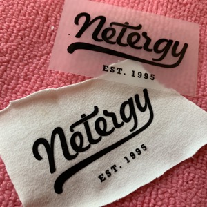 Marchio ecologico logo <span class=keywords><strong>ferro</strong></span> su etichetta di trasferimento, lavaggio 50 volte adesivo di trasferimento di calore per i vestiti - Product Image 2