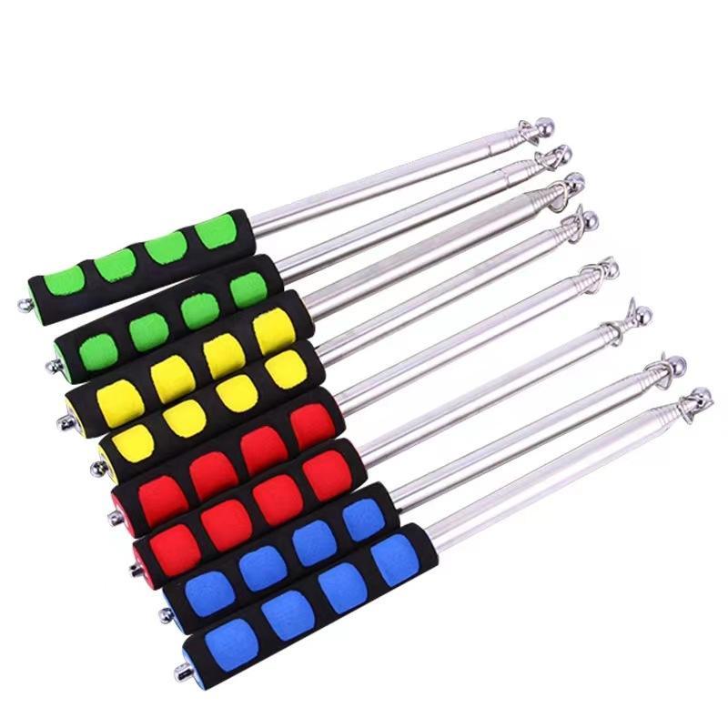 Telescopic Stainless Steel Promotion Rod with UV Printing-Portable for <strong>Teaching</strong> <strong>Pointers</strong> Tour <strong>Guide</strong> Sticks Corporate Gifts