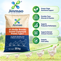 Prémélange composé de minéraux et oligo-éléments à 6 % de qualité alimentaire pour volailles, type croissance, pour poulets de chair et reproducteurs, favorisant l'efficacité nutritionnelle