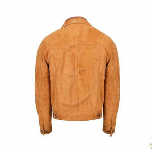 Blazer de mezclilla vintage de dobladillo vivo de gran venta, chaqueta de camionero de ante auténtico, chaqueta blazer para hombre - Product Image 3