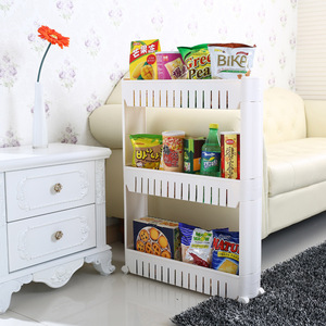 Estante de almacenamiento con ruedas giratorias, estante de almacenamiento con Marco, puerta, supermercado, venta al por mayor, estante de almacenamiento para Cocina - Product Image 4
