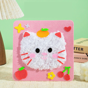 Noël bricolage artisanat Kit de couture jouets éducatifs pour enfants tout-petits âgés de 3 à 6 ans fournitures d'ornement en vrac pour l'école primaire - Product Image 4