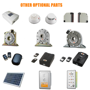 Jielong nhà máy bán hàng trực tiếp AC 600kg cửa cuốn động cơ tự động Side mount Con lăn màn trập cửa nhà để xe mở - Product Image 2