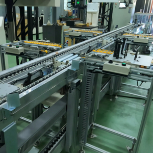 Specialized Double Speed Chain Conveyor featuring Transfer Mechanism for Lateral and Rotational Movement between Multi-Lines - Product Image 1
