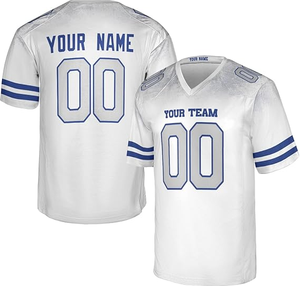 Factory Wholesale 2026 American Football Jersey Custom New Design Heat-Transfer Printed 100% Polyester Quick Dry Unisex Adult - Product Image 6