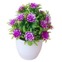 Bonsaï artificiel de fleurs de 18 cm pour la décoration intérieure