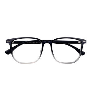 Monturas de Gafas Cuadradas Qianai N4-30217, Montura Completa, Anti-Luz Azul, Gafas para Mujer con Remaches de Puntos, Estilo Coreano - Product Image 1