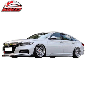 Lèvre de pare-chocs avant pour Honda Accord 2018-2021, kit de spoiler de style OE, 3 pièces, non peint, diffuseur en PP, protège-menton - Product Image 2