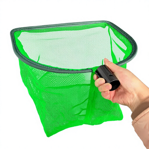 Filet de pêche à tête unique, bord circulaire, protection anti-usure, épaissi, pour usage extérieur, pour escargots, loches, anguilles - Product Image 1
