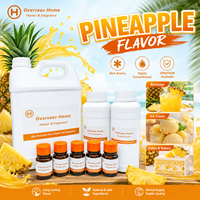 Arôme alimentaire en gros pour boissons, saveur citron, ananas, litchi, multi-fruits, certifié ISO Halal