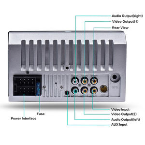 <span class=keywords><strong>Autoradio</strong></span> double <span class=keywords><strong>DIN</strong></span>, <span class=keywords><strong>autoradio</strong></span>, lecteur MP5 de voiture, <span class=keywords><strong>2</strong></span> <span class=keywords><strong>DIN</strong></span>, écran tactile 7 pouces, BT, USB, FM, AUX, SD, <span class=keywords><strong>caméra</strong></span> de <span class=keywords><strong>recul</strong></span> - Product Image 5