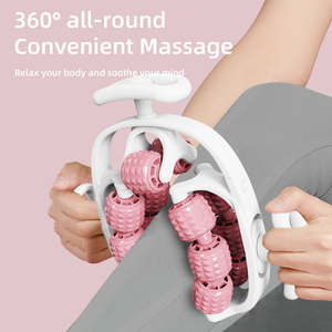 GORDON OEM Masajeador de drenaje linfático Masajeador de piernas Manual Desmontable TPR Rodillo de masaje de pantorrilla Muestra gratis Rodillo anticelulítico - Product Image 6