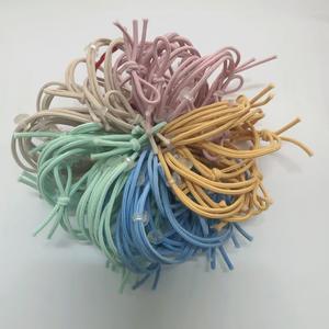 Accesorios Semiterminados para Fabricación de Joyería: Lazos de Pelo de Metal Pequeños, Altamente Elásticos, Hechos a Mano, de Colores Variados, con Hebilla y Parche - Product Image 2